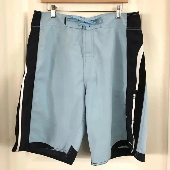 Quicksilver Blue Board Shorts - Picture 1 of 12